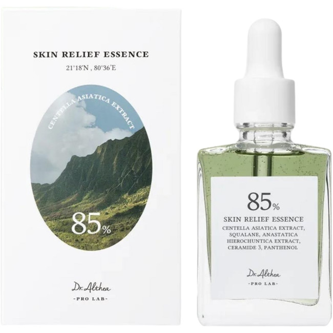 Есенція для проблемної шкіри обличчя заспокійлива Dr. Althea Pro Lab Skin Relief Essence, 30 мл, фото 4 Есенція для проблемної шкіри обличчя заспокійлива Dr. Althea Pro Lab Skin Relief Essence, 30 мл, фото 4